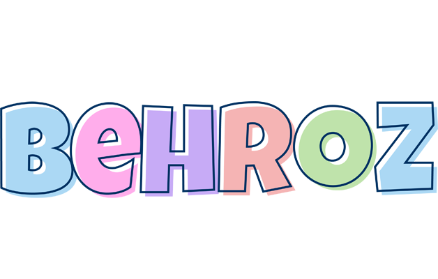 Behroz pastel logo