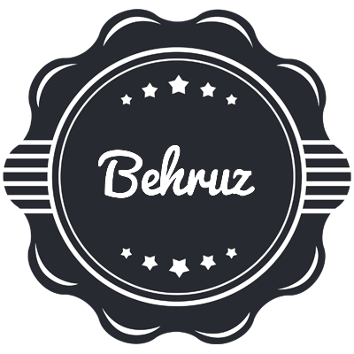 Behruz badge logo