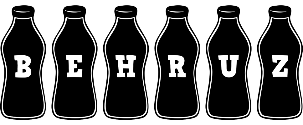 Behruz bottle logo