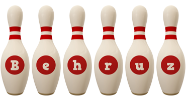 Behruz bowling-pin logo