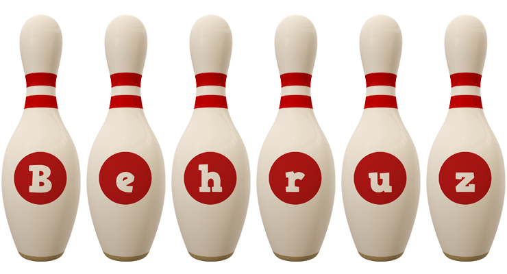 Behruz bowling-pin logo