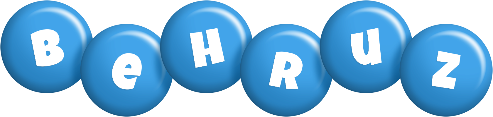 Behruz candy-blue logo
