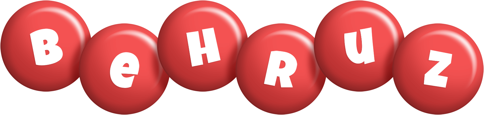 Behruz candy-red logo