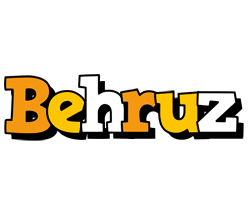 Behruz cartoon logo