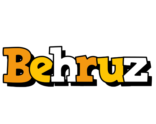 Behruz cartoon logo