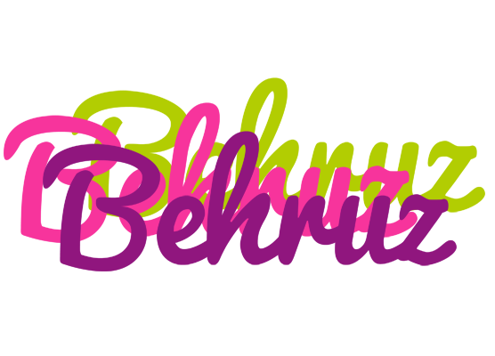 Behruz flowers logo