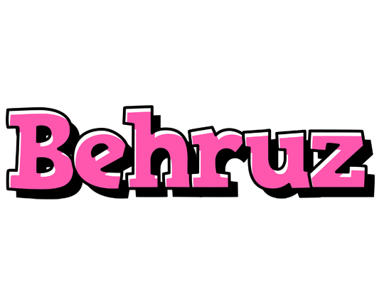 Behruz girlish logo