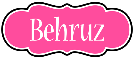 Behruz invitation logo