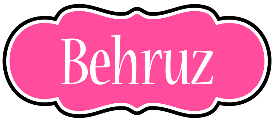 Behruz invitation logo