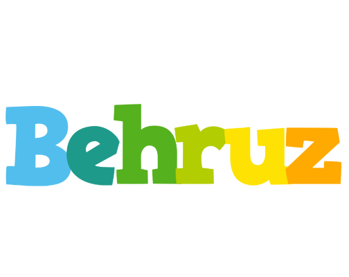 Behruz rainbows logo