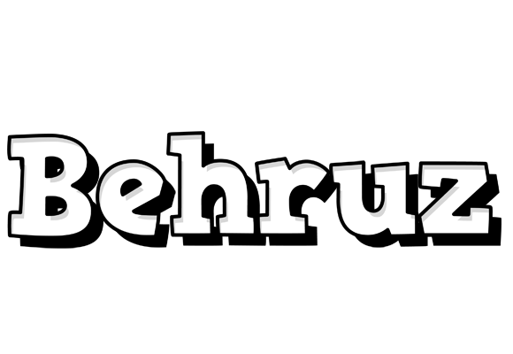 Behruz snowing logo