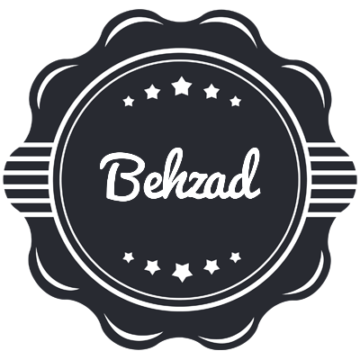 Behzad badge logo