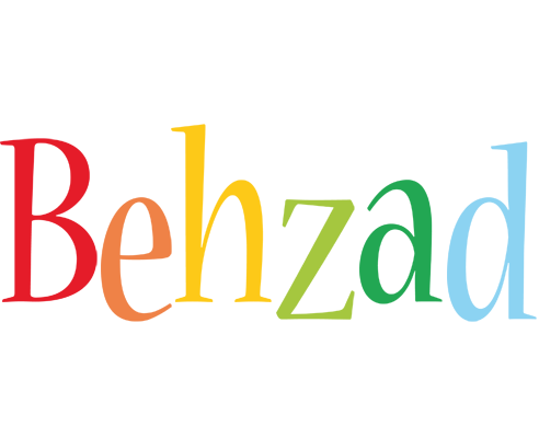 Behzad birthday logo