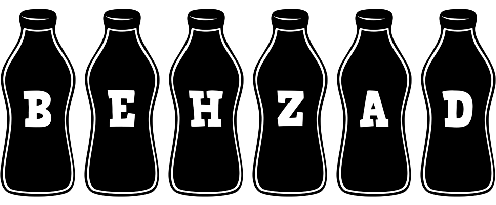 Behzad bottle logo