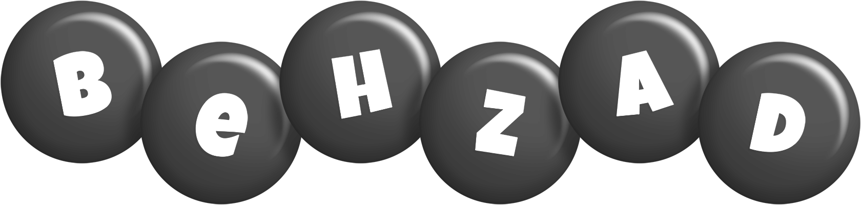 Behzad candy-black logo