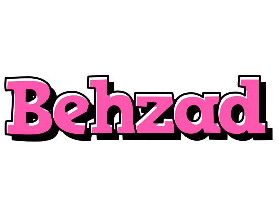 Behzad girlish logo