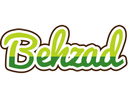 Behzad golfing logo