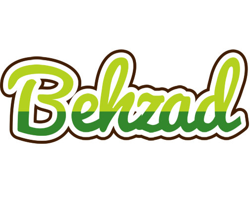 Behzad golfing logo