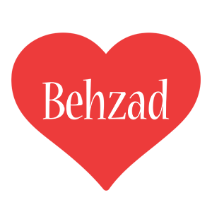 Behzad love logo