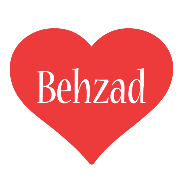 Behzad love logo