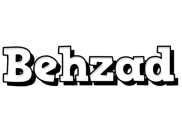 Behzad snowing logo
