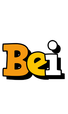 Bei cartoon logo