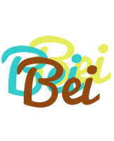 Bei cupcake logo