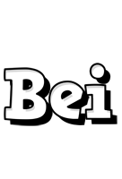 Bei snowing logo