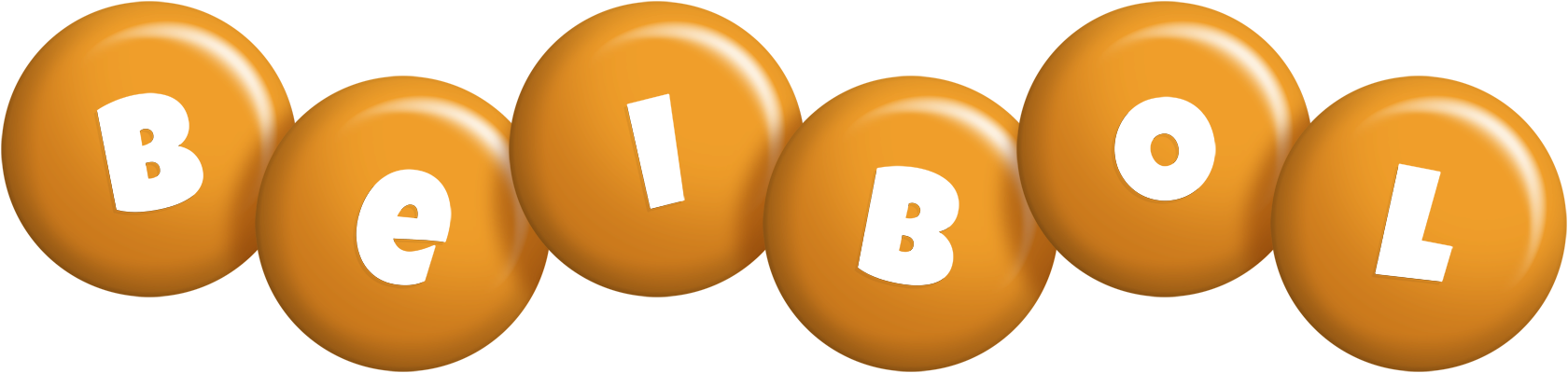 Beibol candy-orange logo