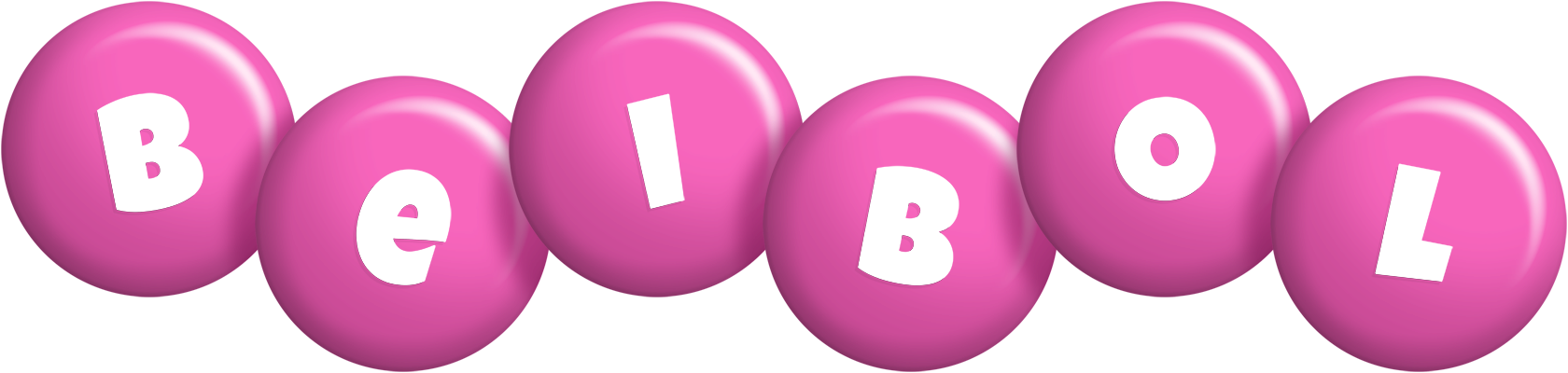 Beibol candy-pink logo