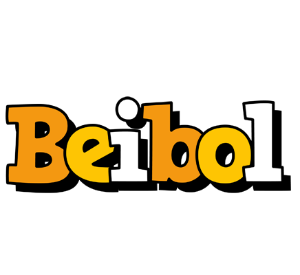 Beibol cartoon logo