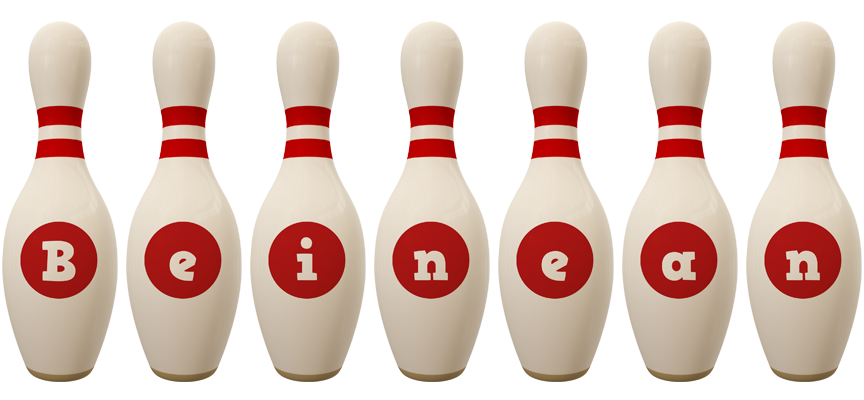 Beinean bowling-pin logo
