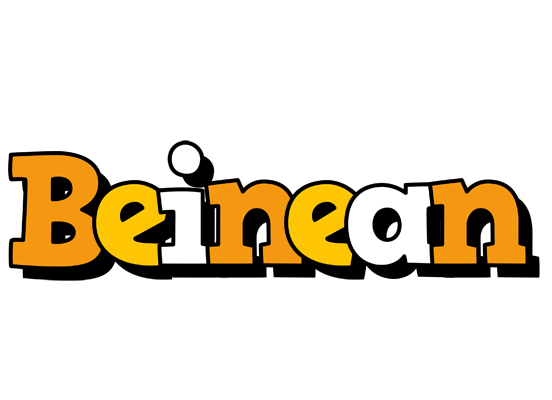 Beinean cartoon logo