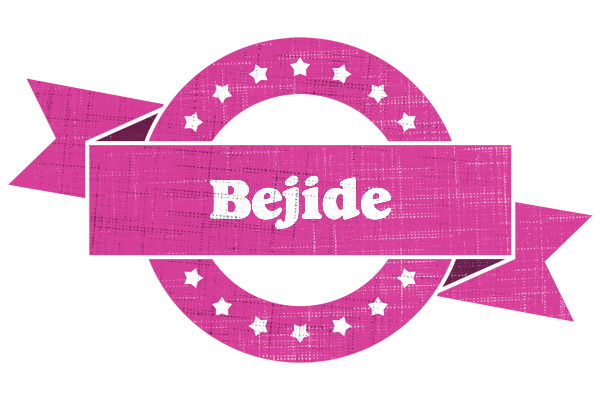 Bejide beauty logo