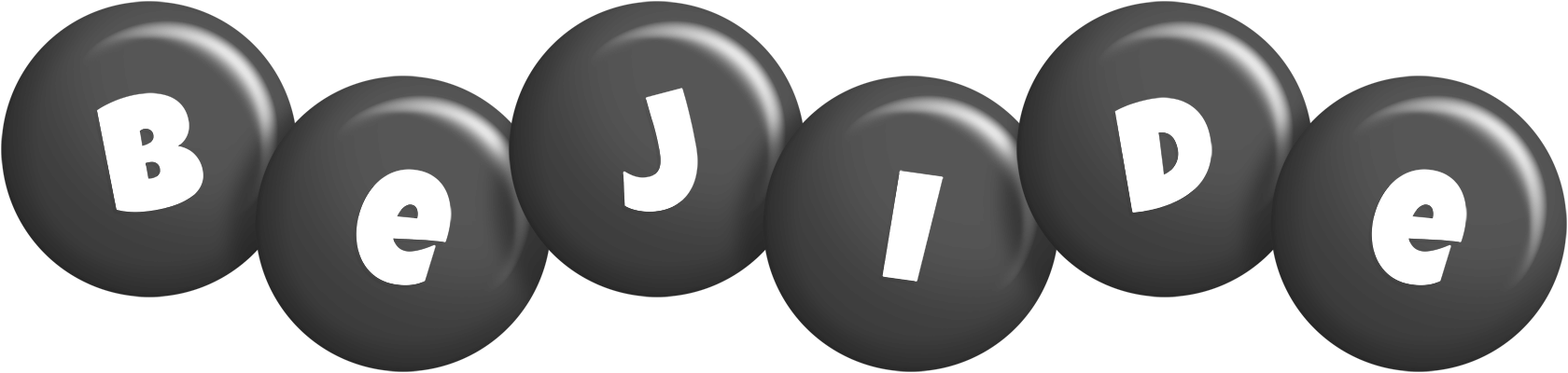 Bejide candy-black logo