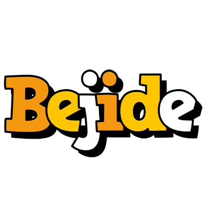 Bejide cartoon logo