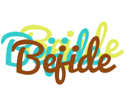 Bejide cupcake logo