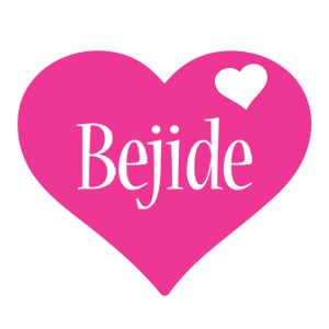 Bejide love-heart logo