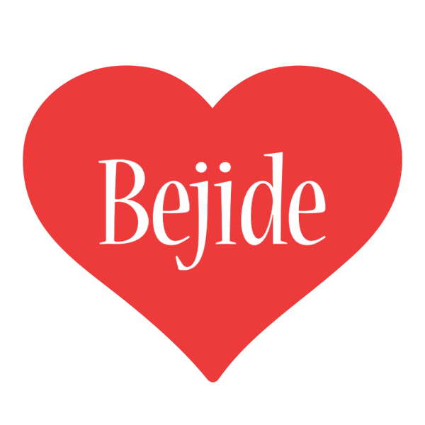 Bejide love logo