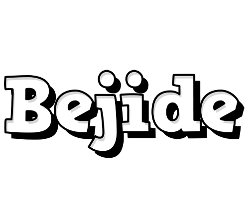 Bejide snowing logo