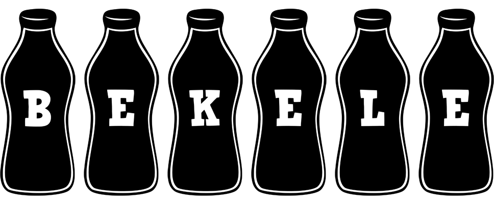 Bekele bottle logo