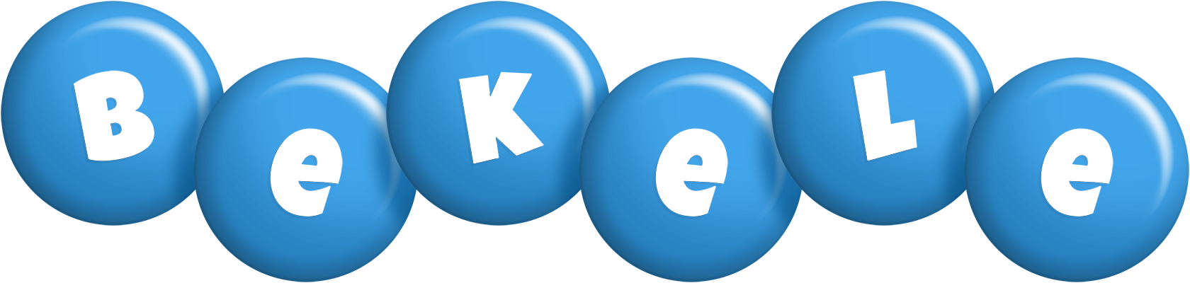 Bekele candy-blue logo
