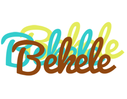 Bekele cupcake logo