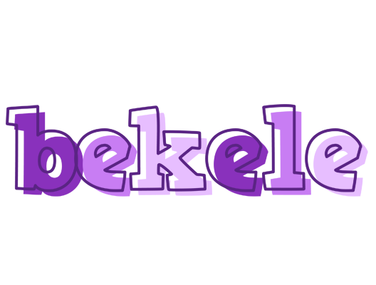 Bekele sensual logo