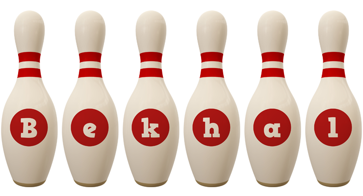 Bekhal bowling-pin logo