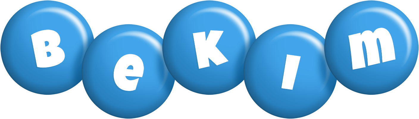 Bekim candy-blue logo