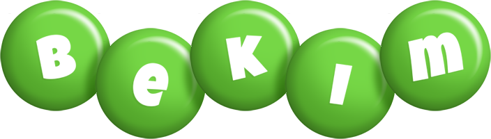 Bekim candy-green logo