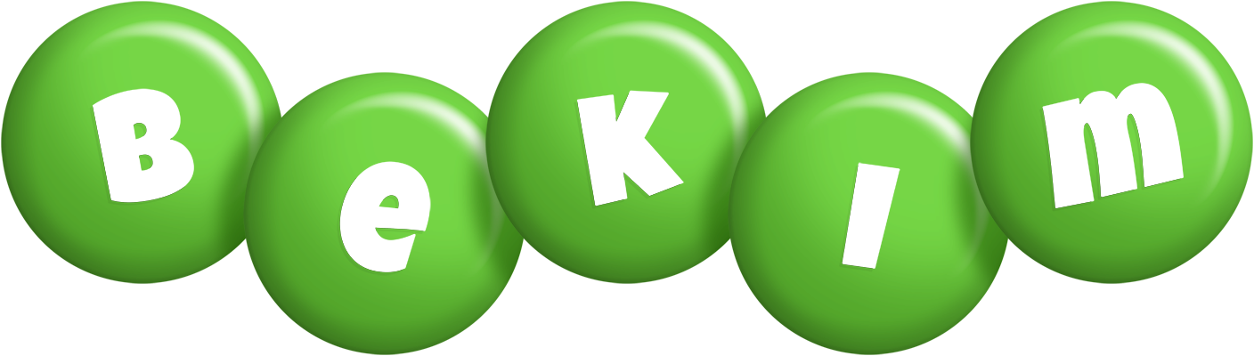 Bekim candy-green logo