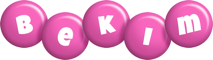 Bekim candy-pink logo