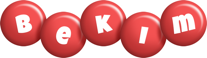 Bekim candy-red logo